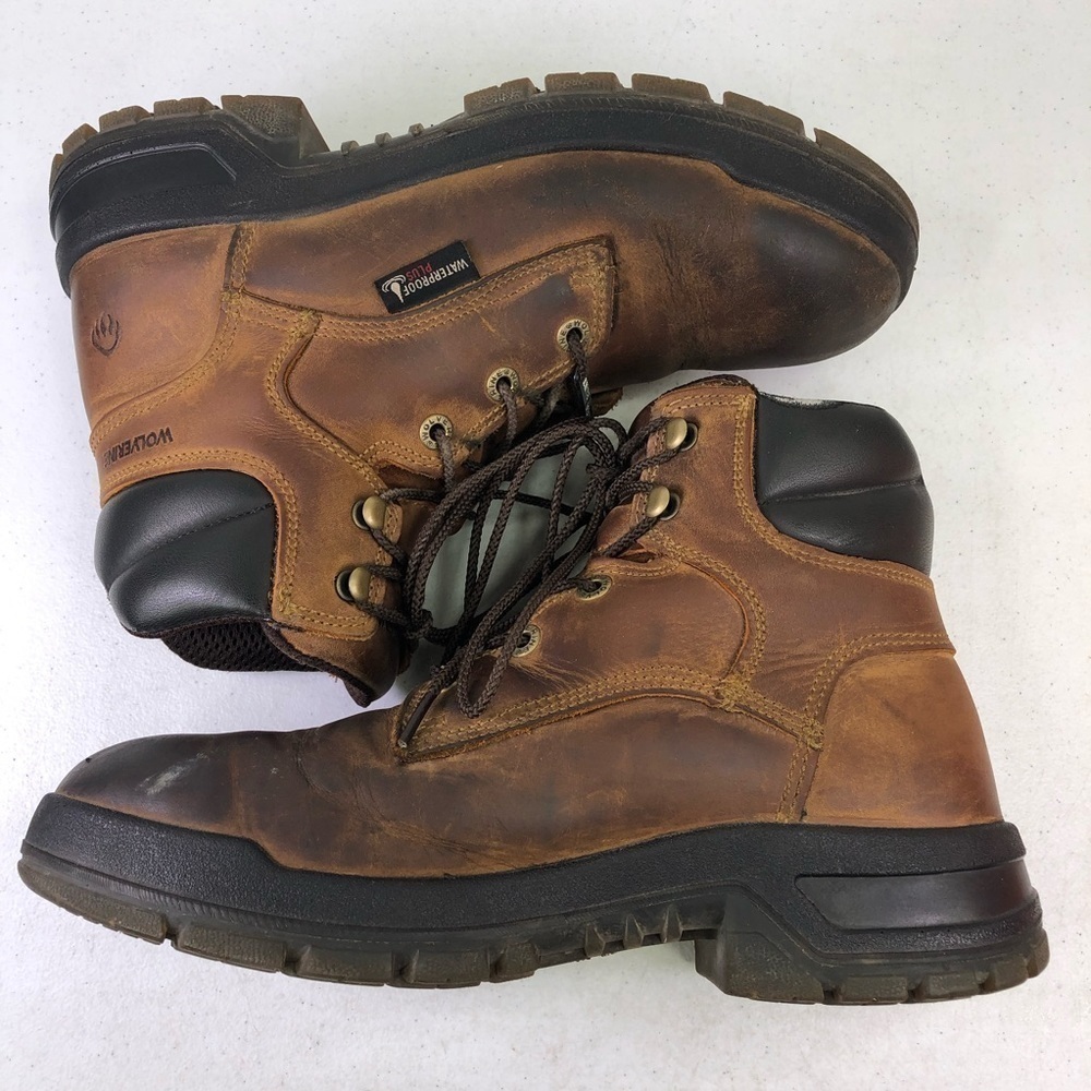 Wolverine Ramparts 6 Inch Waterproof Mens Work Boot W190019 USA Made Size 9M - Picture 3 of 8